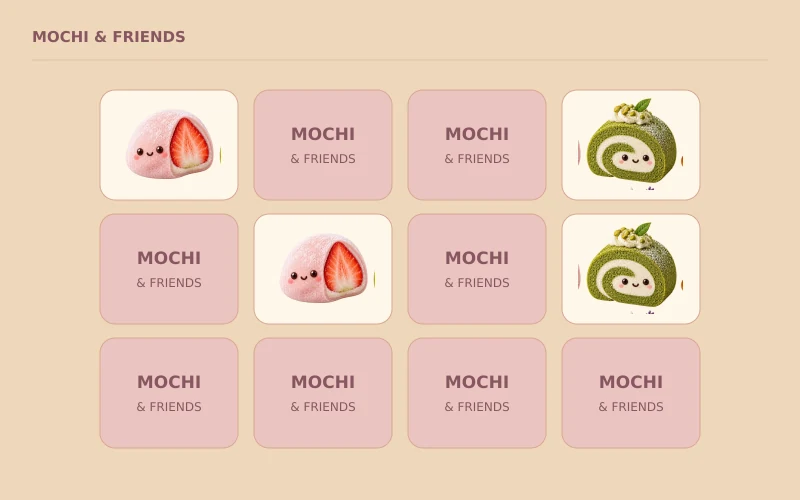 Memory Match · Fictional demonstration brand