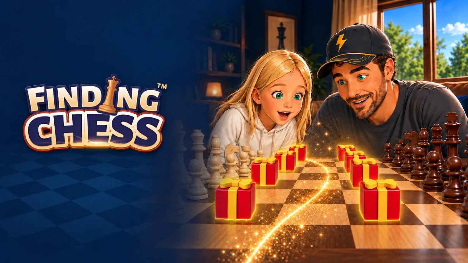 Finding Chess · Brand artwork for the Shopify and storytelling project