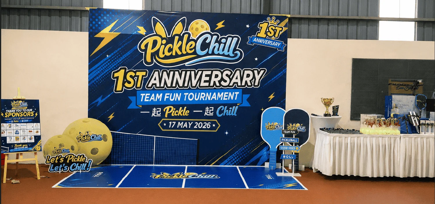 PickleChill 1st Anniversary · Actual event presentation