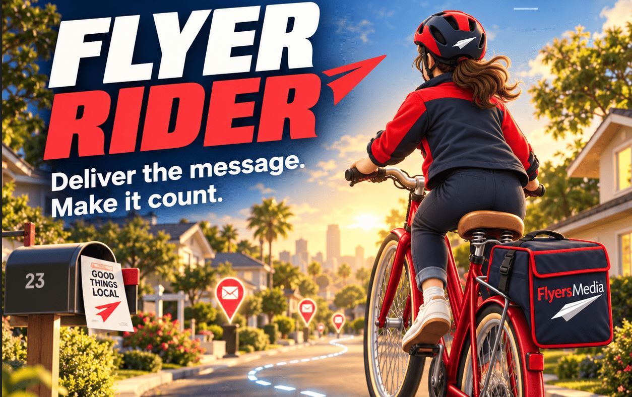 Flyer Rider interactive brand experience